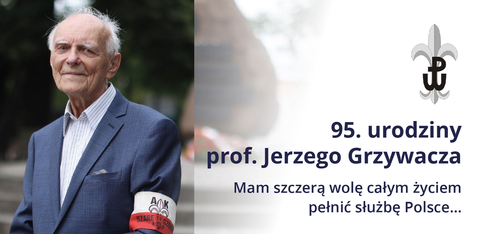 Powstaniec warszawski major Jerzy Grzywacz ps. „Tapir” skończył 95 lat